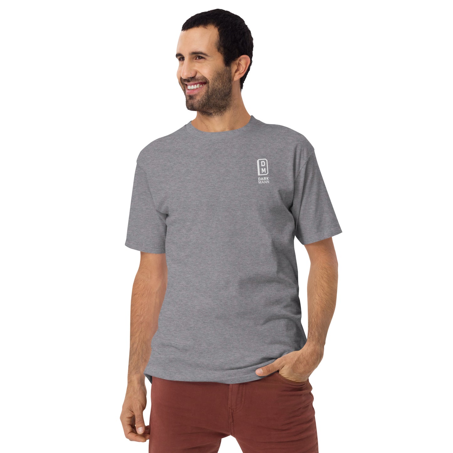 DARK MANN Men’s premium heavyweight tee