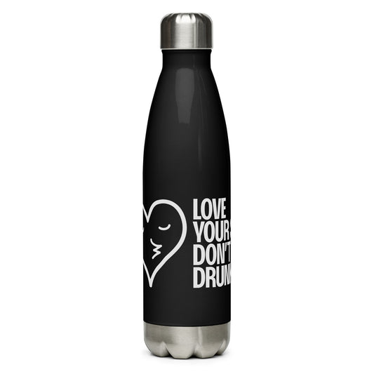 Stainless steel water bottle