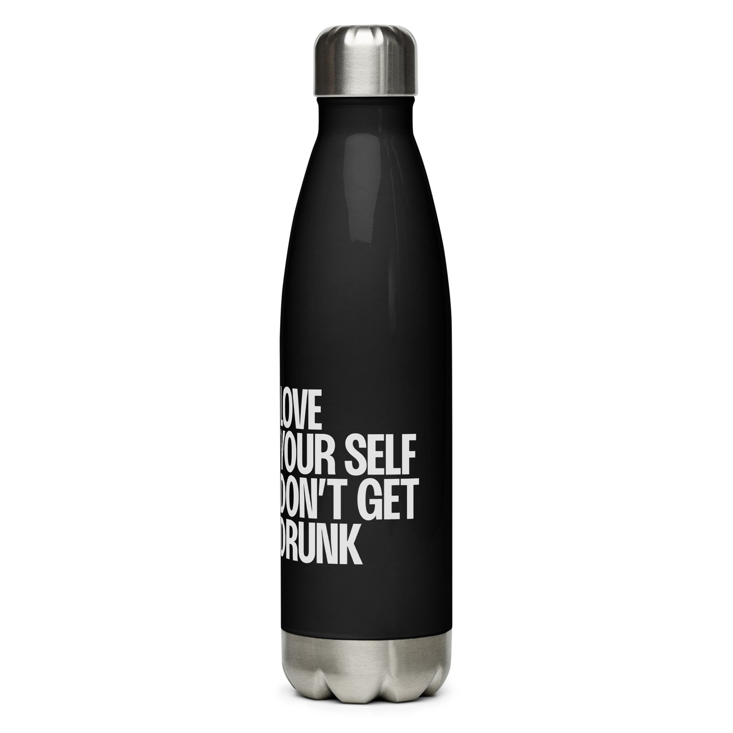 Stainless steel water bottle